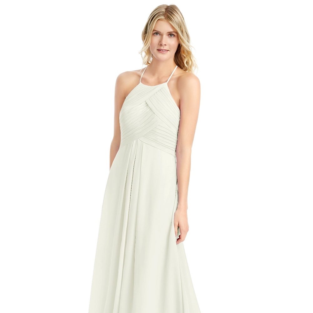 Azazie Ginger Dress in Frost
